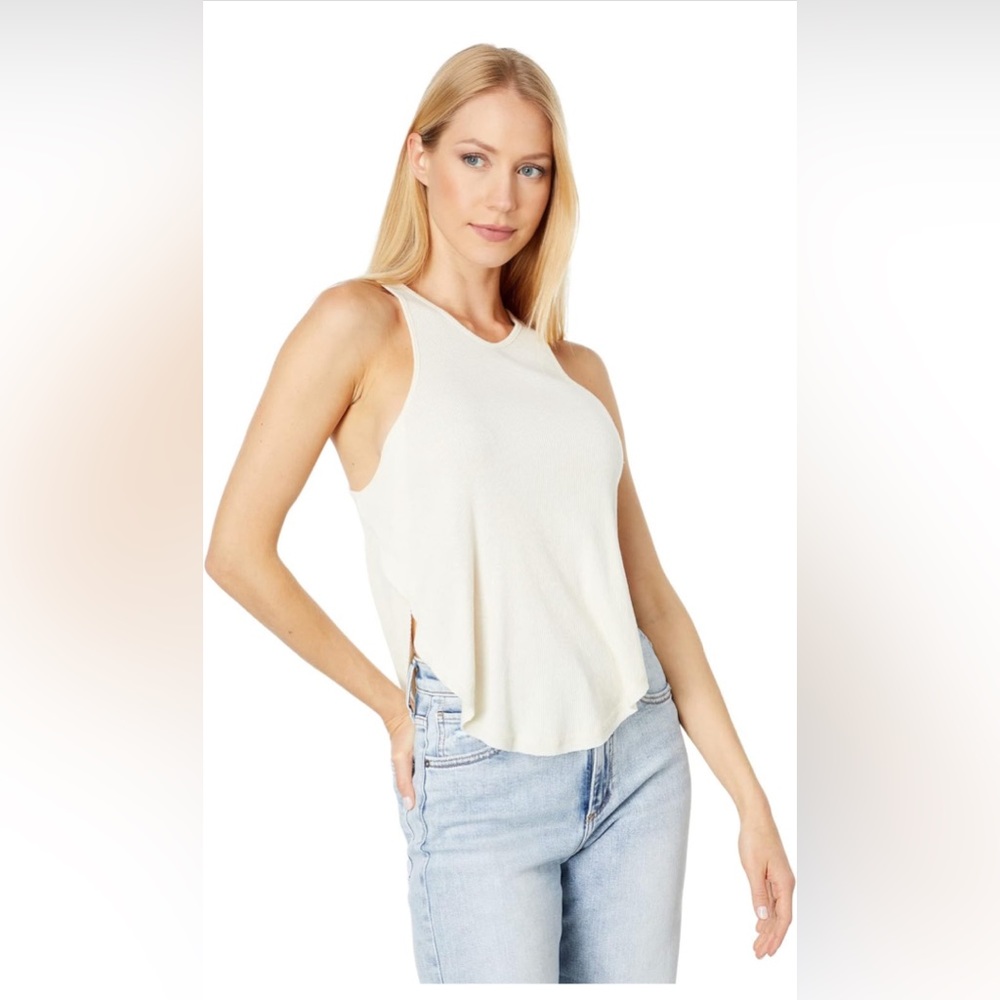 Free People Out The Door Tank Au Lait